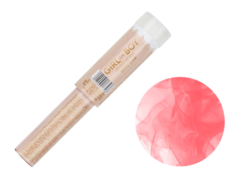 Gender reveal rookbommen - roze (5st)
